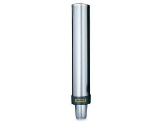 San Jamar Cup Dispenser, Adjustable, 12 To 24 oz., Stainless Steel