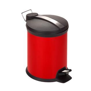 Honey Can Do 3L Step Trash Can, Red   Home   Kitchen   Kitchen Storage