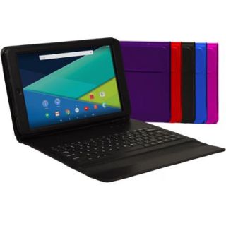 Visual Land Prestige Elite 10.1" Tablet 16GB Quad Core Android 5.0 Keyboard Case