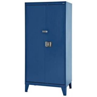 Sandusky 79 in. H x 36 in. W x 24 in. D Freestanding Steel Cabinet in Blue XA4D362472 06LH