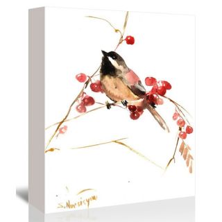 Chickadee 13 Painting Print on Gallery Wrapped Canvas by Americanflat
