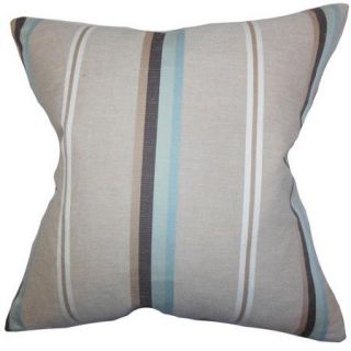 The Pillow Collection Lido Stripes Throw Pillow