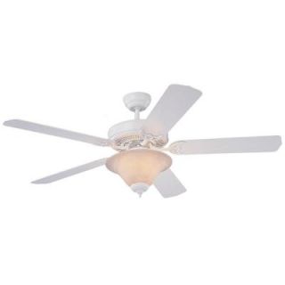 Monte Carlo Homeowners Deluxe 52 in. White Ceiling Fan 5HS52WHD L
