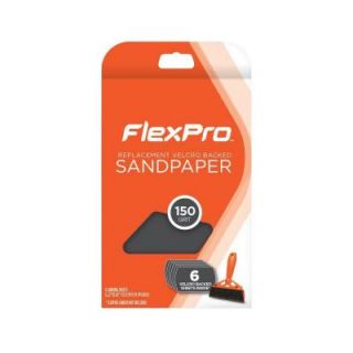 FlexPro 150 Grit Replacement Sandpaper (6 Pack) 400 06150