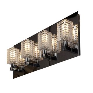 Access Lighting Sophie 4 Light Etched Crystal Vanity  