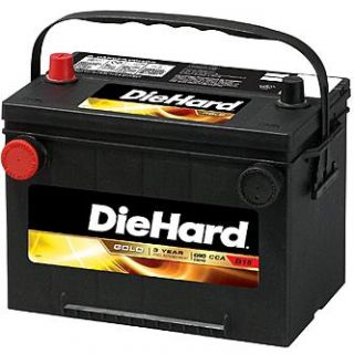 DieHard Gold Automotive Battery   Group 34/78 (Price with Exchange