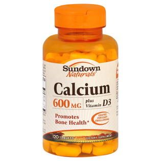 Sundown Calcium, 600 mg, Tablets, 120 tablets   Health & Wellness