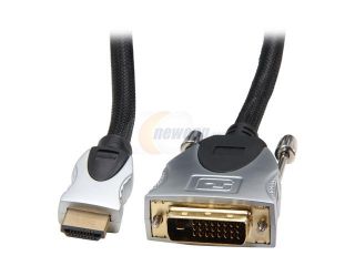 BYTECC 10 HMD 10 ft. Black HDMI male to DVI male HDMI Advanced High speed Male to DVI Male Cable M M