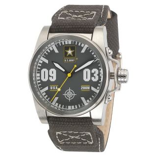Mens Wrist Armor U.S. Army C1 Swiss Quartz Watch   Grey