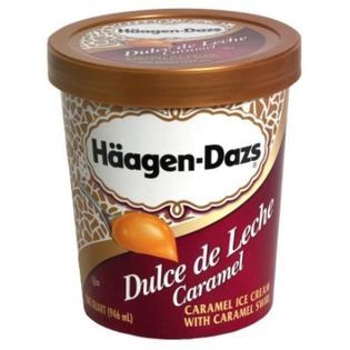 Haagen Dazs  Ice Cream, Dulce de Leche Caramel, one quart (946 ml)