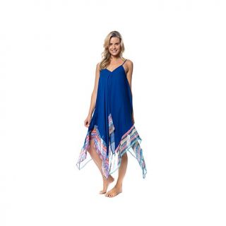 Jessica Simpson "Bali Breeze" Asymmetrical Cover Up Dress   8029445