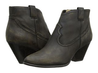 Frye Reina Bootie Black Cut Stonewash