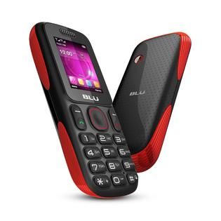 BLU  Tank T190i Unlocked GSM Dual SIM Cell Phone   Black/Red
