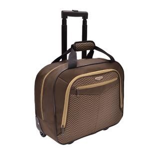 Concourse 17 Rolling Tote Suitcase   Chevron   Home   Luggage & Bags