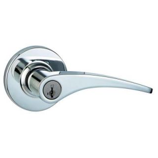 Weiser Brizzia Polished Chrome Entry Lever Featuring SmartKey GCL535 BZL26 K2 SMT RDT B 6LS1R1
