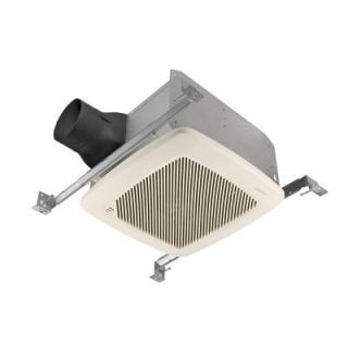 Broan QTR Series Quiet 100 CFM Ceiling Humidity Sensing Exhaust Bath Fan, ENERGY STAR Qualified QTRE100S