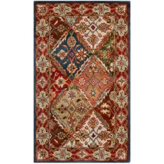Safavieh Heritage Green/Red 3 ft. x 5 ft. Area Rug HG316B 3