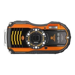 Pentax  WG 3 Digital Camera with GPS Kit, Orange
