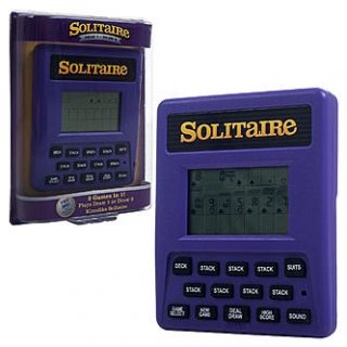 Trademark Games Electronic Handheld Solitaire Game   Toys & Games