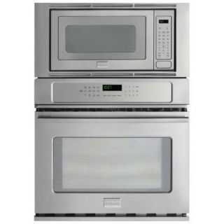Frigidaire Professional 27 in. Electric Convection Wall Oven with Built In Microwave in Stainless Steel FPMC2785PF