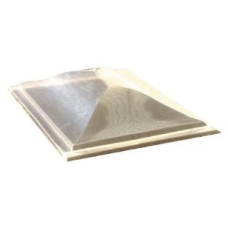 Two Tier ScapeWel 75 in. Polycarbonate Dome Cover WW4066 C