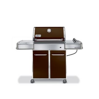 Weber Genesis E 320 3 Burner Espresso Brown Gas Grill