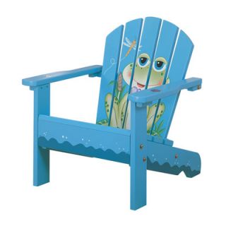 Teamson Kids Froggy Porch Kids Adirondack Chair