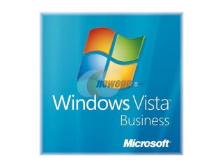 Microsoft Windows Vista Business SP1 32 bit English 3pk DSP 3 OEI DVD