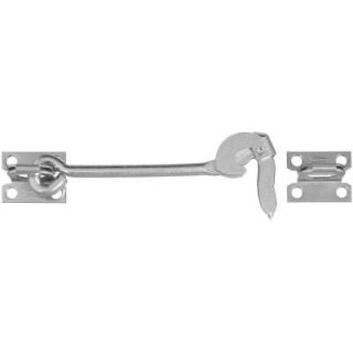National Hardware 6 in. Safety Gate Hook with Plate Staples V2120 6 SFTY GATE HOOK