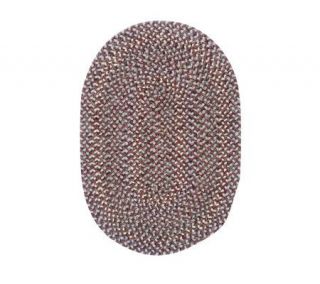 Lincoln 8 x 11 Oval Braided Rug by Colonial Mills —