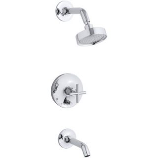 Purist Rite Temp Pressure Balancing Bath and Shower Faucet Trim with