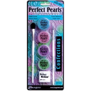 RANGER Perfect Pearls Pigment Powder Kit, Confections   Home   Crafts
