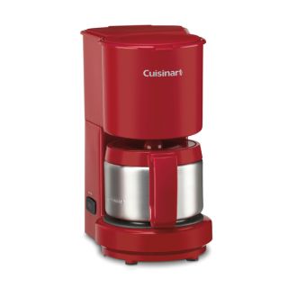 Cuisinart DCC 450RFR Red 4 cup Coffee Maker (Refurbished)  