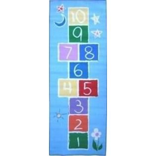 Fun Time Primary Hopscotch Size 19 x 29   Home   Home Decor   Rugs