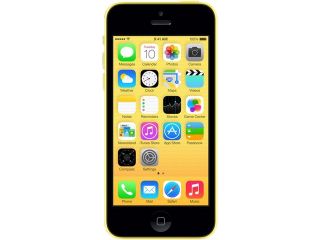Refurbished Apple iPhone 5C 8GB 3G 4G LTE Yellow 8GB Factory Unlocked Certified Refurbished Phone 4.0" 1GB RAM