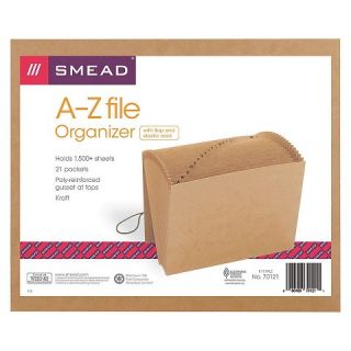 Expanding Files, 21 Pockets, Kraft, Letter, Brown