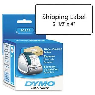 DYMO Self Stick Shipping Labels, 4 x 2 1/8, W, 220/Box   Office