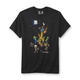 Minecraft Young Mens Graphic T Shirt   Mobs   Clothing, Shoes