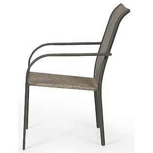 Essential Garden  Bartlett Neutral Stack Chair