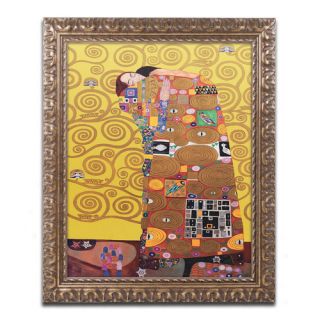 Trademark Fine Art Fulfillment by Gustav Klimt Framed Painting Print
