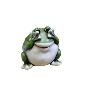 Alpine 9 in. Frog Statue USA330HH