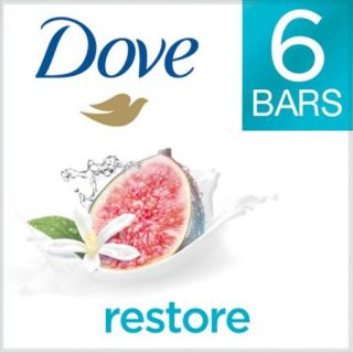 Dove go fresh Restore Beauty Bar, 4 oz, 6 Bar