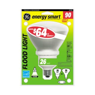 GE 90 Watt Equivalent Indoor Compact Fluorescent Flood Light Bulb (ENERGY STAR)