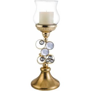 Ok Lighting Ok 4260 C2 18" Gold Candleholder, Gold