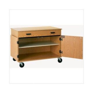 Fleetwood Encore Rolling Cabinet with Drawer and 2 Shelves