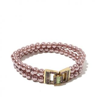 Heidi Daus "Everyday Elegance" 2 Strand Beaded Bracelet   8012102