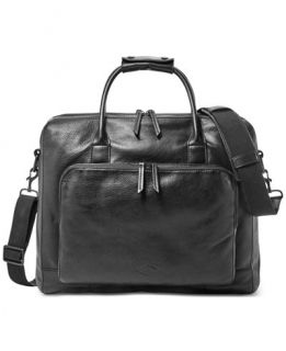 Fossil Carson Leather Travel Bag   Accessories & Wallets   Men