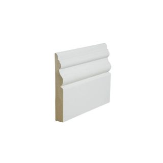 3.875 in x 12 ft Interior Composite Baseboard