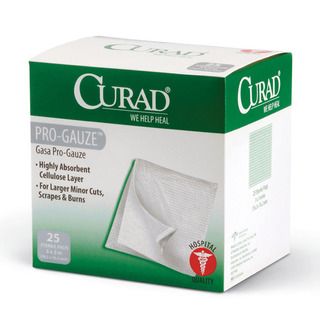 Curad Non woven Pro Gauze 3 inch Pads (Case of 600)