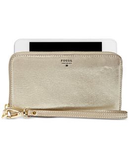 Fossil Sydney Zip Phone Wallet   Handbags & Accessories